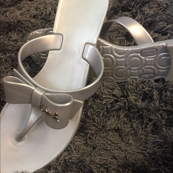Coach Sandals!!!! Size 8! Only worn twice!!! - Picture 3 of 3